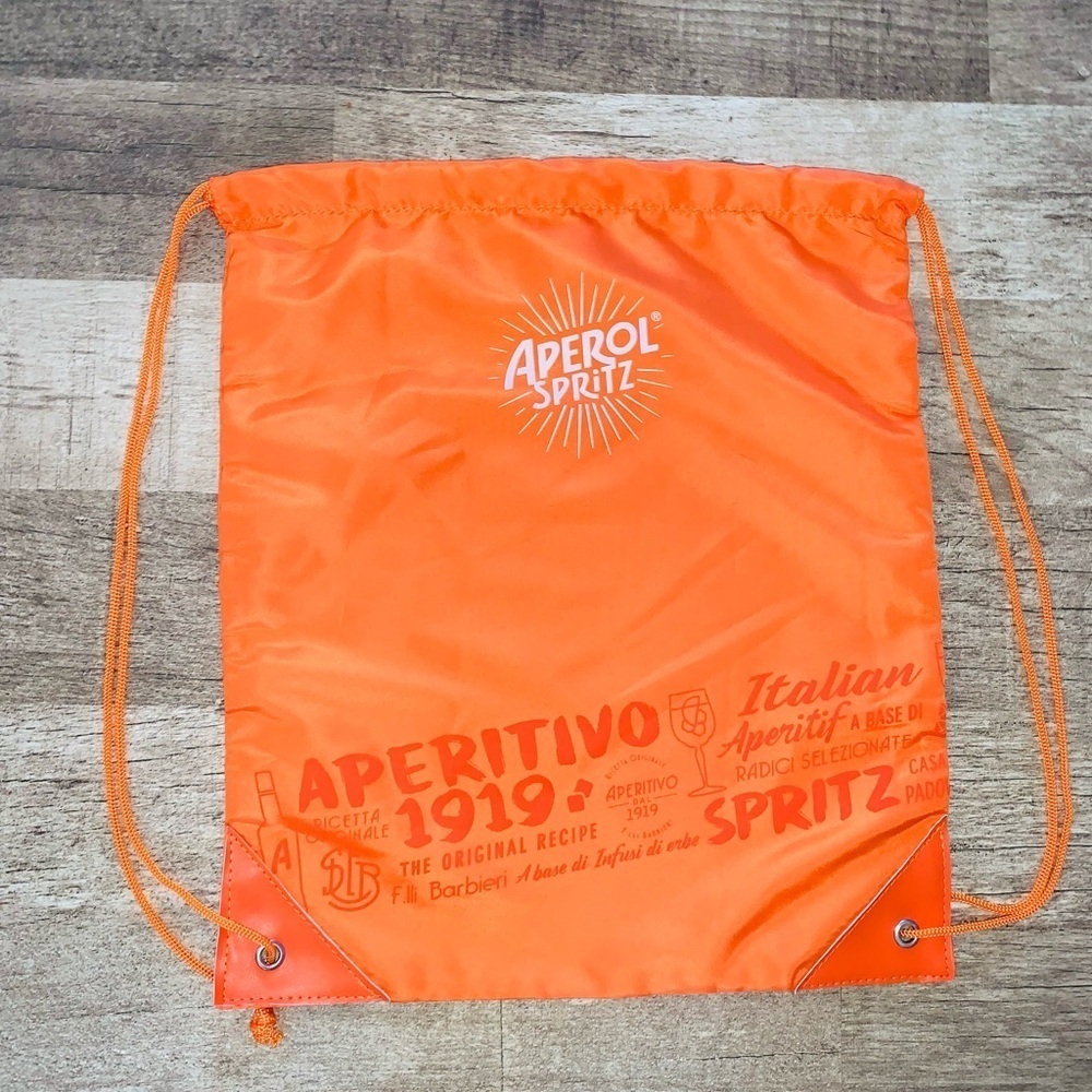 New Aperol Spritz Drawstring Backpack
